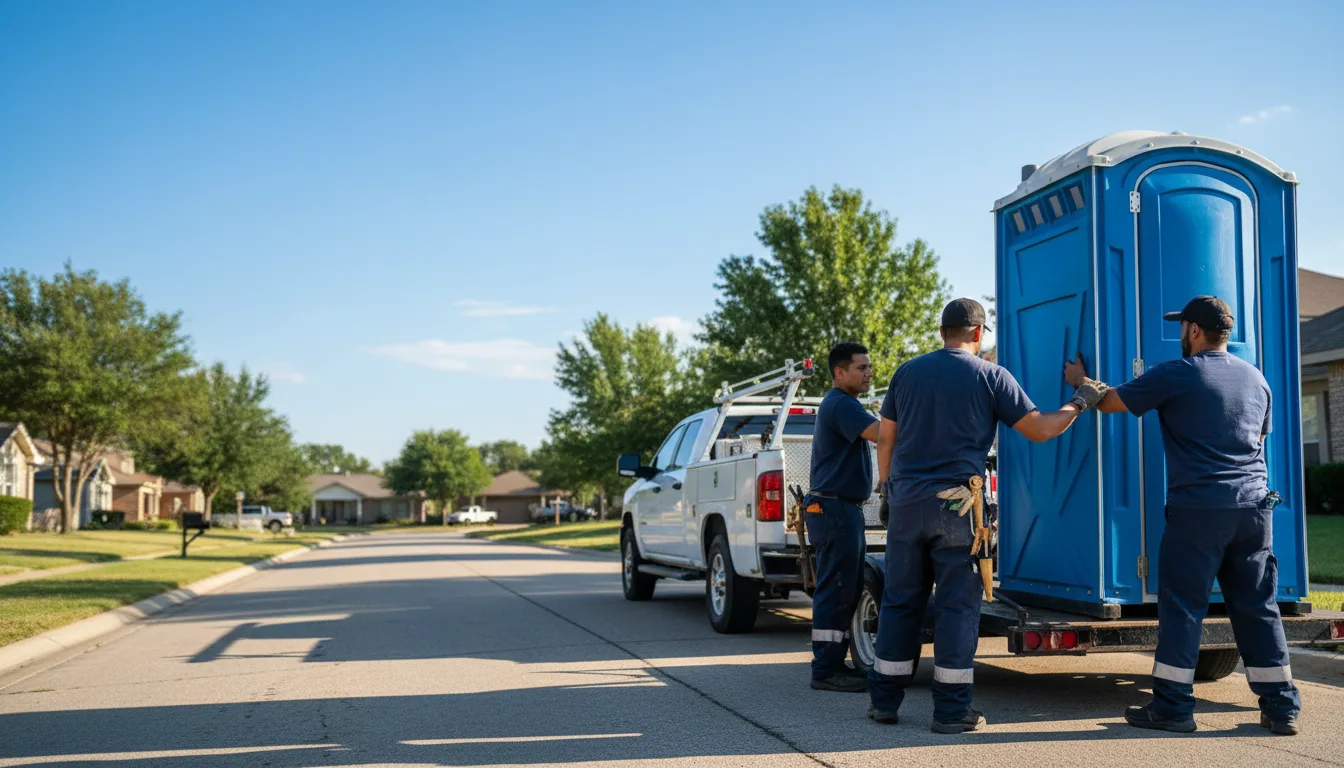 Portable Toilet Rental in Fort Supply, OK near me